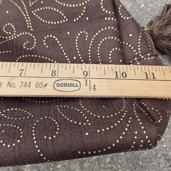 Revive Vintage Vegan Brown Make-up Case - Picture 10 of 10